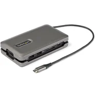 Stacje dokujące i replikatory portów - StarTech DKT31CSDHPD3 stacja dokująca Przewodowa USB 3.2 Gen 2 (3.1 Gen 2) Type-C Szary - miniaturka - grafika 1