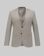 Marynarki męskie - marynarka do zestawu barzano zielony slim fit - miniaturka - grafika 1