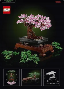 LEGO The Botanical Collection Drzewko bonsai 10281 - Klocki - miniaturka - grafika 9