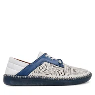 Półbuty damskie - Półbuty Manitu 840074 Biały - miniaturka - grafika 1