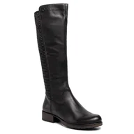 Kozaki damskie - Rieker Kozaki Z9591-00 Schwarz - miniaturka - grafika 1