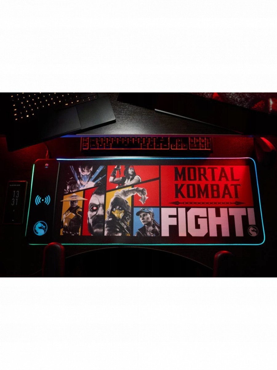 Numskull Mauspad Mortal Kombat + wireless Charge 30x80cm