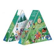 Puzzle - Londji dwustronne puzzle Let's Go To The Mountain! 36 el. - miniaturka - grafika 1