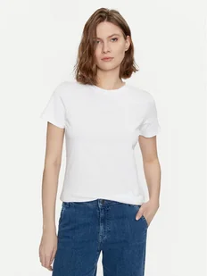 JOOP! T-Shirt 30040352 Biały Regular Fit - Koszulki i topy damskie - miniaturka - grafika 1