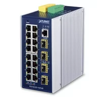Routery - PLANET IGS-6325-16T4S łącza sieciowe Zarządzany L3 Gigabit Ethernet - miniaturka - grafika 1