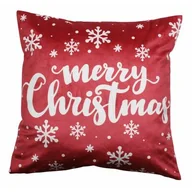 Poduszki - Poduszka HOHOHO 45 x 45 cm czerwony - miniaturka - grafika 1