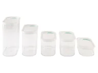 Pojemniki kuchenne - LIVARNO home Zestaw 5 pojemników na żywność lub 12 pojemników na przyprawy (Pojemniki na produkty suche) - miniaturka - grafika 1