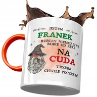 Kubki - Kubek Pomarańczowy dla Franciszka Franka Kolegi z Nadrukiem ze Zdjęciem+ Opakowanie na prezent (wzór 01) - miniaturka - grafika 1
