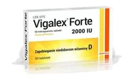 Witaminy i minerały - Vigalex Forte 2000 IU, 30 tabletek - miniaturka - grafika 1