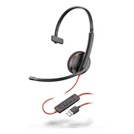 Sprzęt konferencyjny i radiowęzłowy - Plantronics BLACKWIRE 3210,C3210 USB-A,SINGLE UNIT (209744-22) 209744-22 - miniaturka - grafika 1