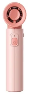 Wentylator Mini wentylator Jisulife Handheld Fan Life9 3600mAh przenośny wiatraczek USB - różowy - Wentylatory - miniaturka - grafika 1