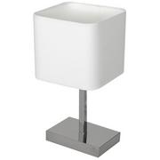 Lampy stojące - Milagro Lampka stołowa NAPOLI WHITE/CHROME 1xE27 ML6363 - miniaturka - grafika 1
