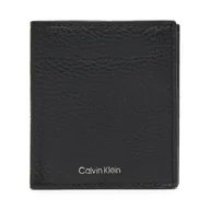 Portfele - Duży Portfel Męski Calvin Klein Ck Leather Comp Trifold W C &Car LV04D1029G Czarny - miniaturka - grafika 1