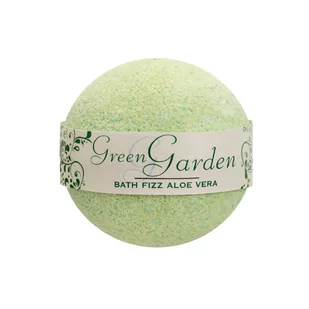 Green Garden, Kula do kąpieli 40g - Aloe Vera - Pozostałe akcesoria do kąpieli i SPA - miniaturka - grafika 1