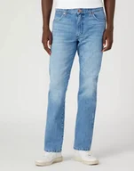 Spodnie męskie - Wrangler Greensboro Męskie Spodnie Jeansowe Jeansy Blue Bill W15Qeh40O-W38 L32 - miniaturka - grafika 1