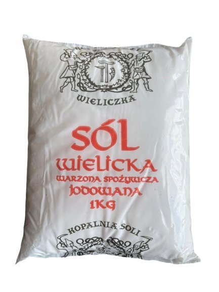 SÓL WARZONA KOPALNIA SOLI WIELICZKA 1KG