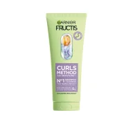 Szampony do włosów - Garnier Fructis Method for Curls nawilżający szampon do włosów kręconych i falowanych 200ml - miniaturka - grafika 1