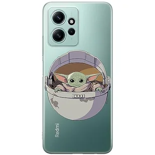 ERT GROUP etui na telefon Xiaomi REDMI NOTE 12 4G, case oryginalny i oficjalnie licencjonowany przez Star Wars, wzór Baby Yoda 026, optymalnie dopasowane, plecki z TPU częściowo przeźroczyste - Etui i futerały do telefonów - miniaturka - grafika 1