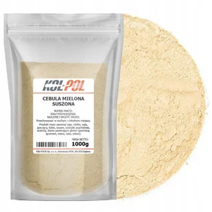 CEBULA MIELONA SUSZONA 1kg Aromatyczna przyprawa wysoka jakość Kol-Pol - Przyprawy i zioła sypkie - miniaturka - grafika 1