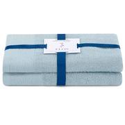 Ręczniki - AmeliaHome, Ręcznik Flos błękitny 50x90+70x130 cm - miniaturka - grafika 1