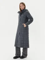 Płaszcze damskie - Blauer Płaszcz zimowy Impermeabile 25WBLDK03230 Szary Regular Fit - miniaturka - grafika 1