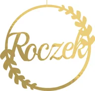 Dekoracje sali - Łapacz na ROCZEK dekoracja wisząca GIRLANDA baner na pierwsze URODZINY koło - miniaturka - grafika 1