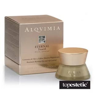 Alqvimia Alqvimia E Youth Maximum Recovery Eye and Lip Contour Maksymalna regeneracja, krem na okolicę oczu i ust 15 ml - Kosmetyki pod oczy - miniaturka - grafika 1