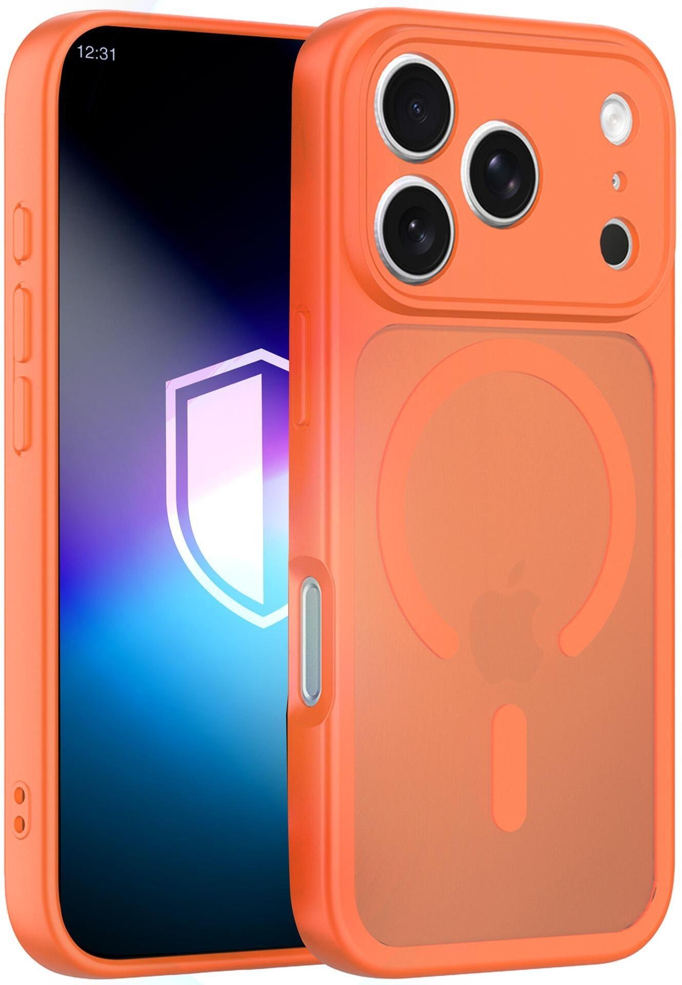 3MK Apple iPhone 17 Pro - 3mk Misty MagCase Orange