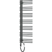 Grzejniki łazienkowe - Mexen Neptun grzejnik elektryczny 1400 x 500 mm, 600 W, antracyt - W101-1400-500-2600-66 - miniaturka - grafika 1