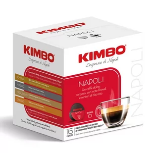 Kimbo Napoli 16 kapsułek do Dolce Gusto KIM.DOL.G.NAPOLI.16K - Kawa w kapsułkach i saszetkach - miniaturka - grafika 1
