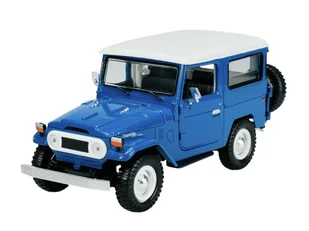 MOTORMAX TOYOTA FJ40 NIEBIESKI 1:24 79323 - Samochody i pojazdy dla dzieci - miniaturka - grafika 1