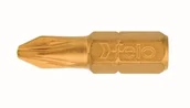 Bity - Felo bit KRZYŻOWY TYTANOWY TiN PZ1x25mm C 6,3 1/4 02101070 FL02101070 - miniaturka - grafika 1