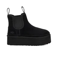 Półbuty damskie - W NEUMEL PLATFORM CHELSEA - miniaturka - grafika 1