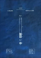 Plakaty - Patent, Papieros Projekt z 1920 Niebieski - plakat Wymiar do wyboru: 61x91,5 cm - miniaturka - grafika 1