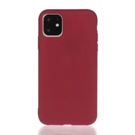 Etui i futerały do telefonów - Etui König Design kompatybilne z Apple iPhone 13 Pro Max plastikowe miękkie etui na telefon - Etui na telefon komórkowy czerwone - miniaturka - grafika 1