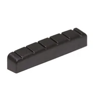 Inne akcesoria gitarowe - Graphtech Graphtech Black TUSQ XL PT-6642-00 - Acoustic/Electric Guitar Nut, Flat, Slotted, 1 21/32 length, 1/4 thick, 6-String siodełko do gitary - miniaturka - grafika 1