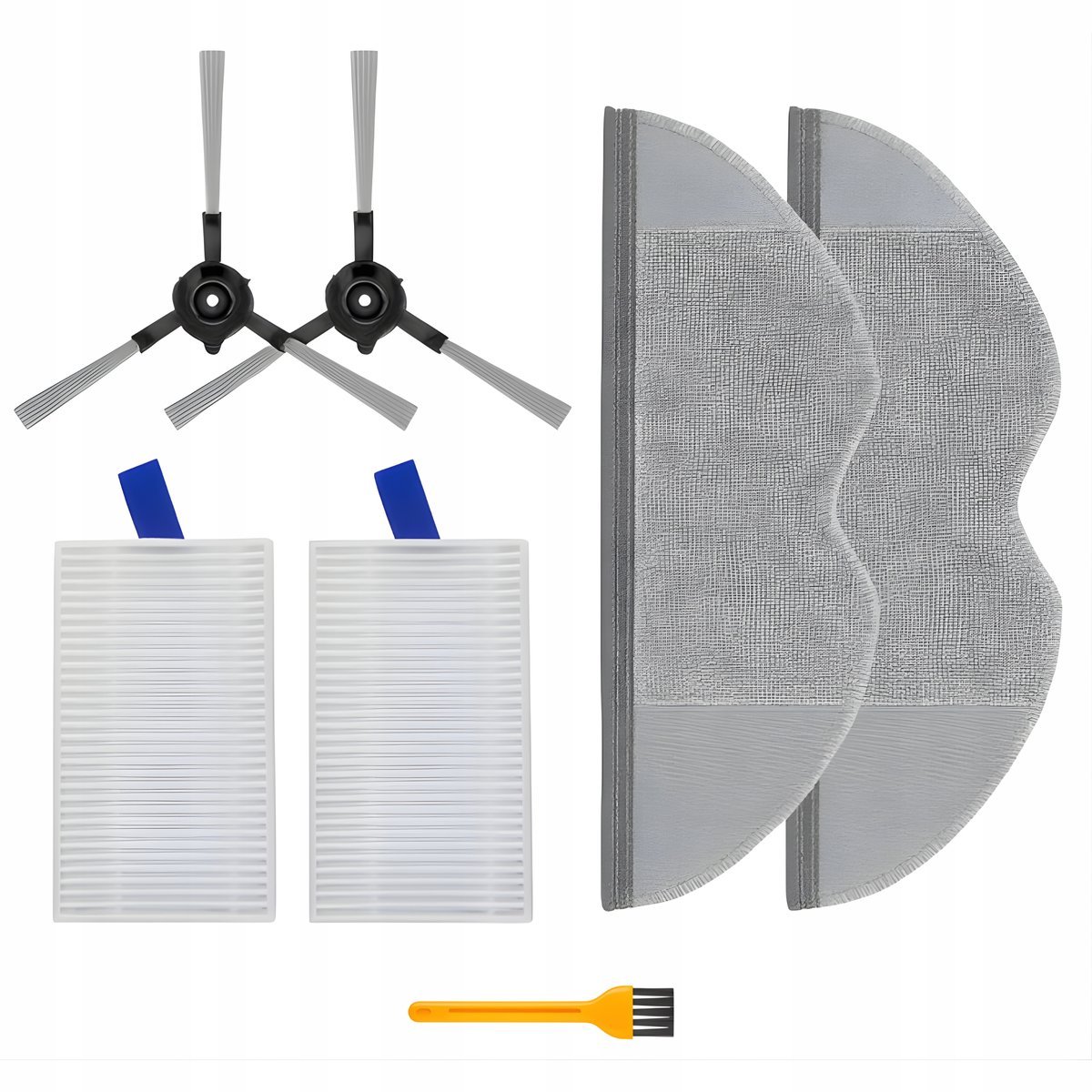Zestaw szczotki filtry mopy do Xiaomi Robot Vacuum E5 / C108