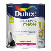 Emalie - Farba akrylowa Dulux Szybka Odnowa Meble 0,75 l – kremowa biel - miniaturka - grafika 1