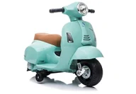 Pojazdy elektryczne dla dzieci - Skuter na Akumulator Vespa GTS 300 Mini Turkusowy - miniaturka - grafika 1