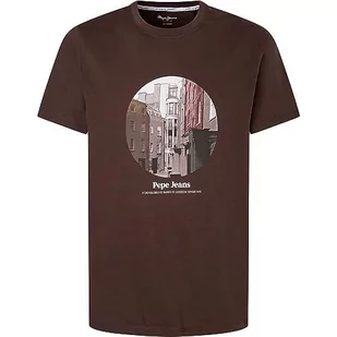 Pepe Jeans Koszulka męska Kervin, Szary (Szlak), M - Koszulki męskie - miniaturka - grafika 1
