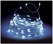 Oświetlenie świąteczne - Lampki na druciku 100 LED świąteczne 5m dekoracyjne IP20 zimne białe - miniaturka - grafika 1