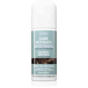 Joanna Hair Retouch spray do retuszu Średni Brąz 75ml - Farby do włosów i szampony koloryzujące - miniaturka - grafika 1