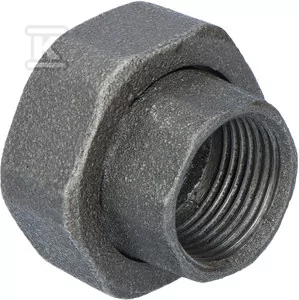 Półśrubunek do pompy 25, GW w nakrętce 1 1/2", GW w przyłączce rurowej: 1". Komplet składa się z 2 półśrubunków. - Akcesoria do pomp - miniaturka - grafika 1