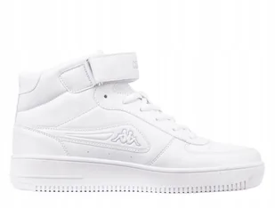 Buty męskie młodzieżowe sneakersy białe unisex Kappa Bash 242610-1014 42 - Sneakersy męskie - miniaturka - grafika 1
