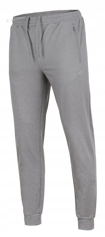 4F MÄSKIE SPODNIE TRENINGOWE SPORTOWE ZAMKI / rozm XXL