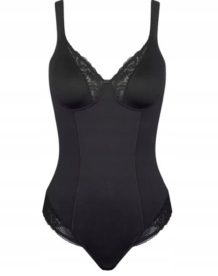 TRIUMPH DAMSKIE BODY CZARNE Z KORONKĄ 75B J7A