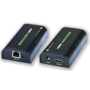 Techly Extender / splitter HDMI Techly po skrętce Cat. 5e/6/6a/7 do 120m, over IP, czarny IDATA EXTIP-373 306004 - Inne akcesoria audio-wideo - miniaturka - grafika 5