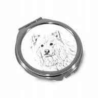 Lusterka do makijażu - Fiński lapphund Lusterko kieszonkowe składane - miniaturka - grafika 1