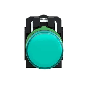 Schneider Lampka-sygnalizacyjna-zielona-LED-110-120V-plastikowa-typowa XB5AVG3 - Pozostałe oświetlenie - miniaturka - grafika 1