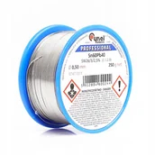 Akcesoria do lutowania - CYNA Z TOPNIKIEM 0,50MM 250g CYNEL SPOIWO SN60PB40 - miniaturka - grafika 1